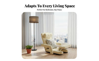 Multifunctional Foldable Floor Chair Converts to Bed Adjustable Floor Lounger Space Saving Lounge Seating Multi-Angle Adjustment for Students, Young Professionals, Bedroom, Bay Window, Dorm Room, Home Paleice