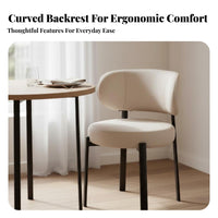Upholstered Armless Chair Minimalist Design Household Furniture Comfortable Padding Ergonomic Spine Supportrest for Adults