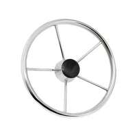 Stainless Steel Boat Steering Wheel with Grip