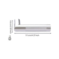 Adjustable privacy door handle, durable