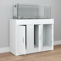 Fish Tank Cabinet Sturdy Construction Heavy Duty Aquarium Stand Warp-Resistant Floor Standing Fish Tank Base for Living Room, Office, Bedroom