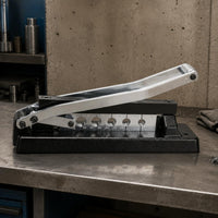 Hydraulic Hose Crimping Tool Heavy Duty High Pressure Hose Crimping Tool 5 Dies for Technicians, Mechanics, Workshop, Repair Shop, Garage