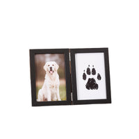 Wooden Photo Frame for Pet and Baby Hand and Foot Prints DIY Gift
