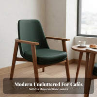 Upholstered Armchair Modern Design Commercial Seating Comfortable Paddinging Adaptable Design for Homeowners, Readers