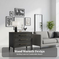 Nightstand with Drawer French rural Design Single-Drawer Wooden Table Vintage stylishly Assembled for Adults, Study, Hallway
