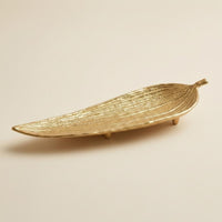 Decorative Leaf Tray Heavyweight House Decoration Multi-Use