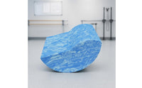 Puffy-Shaped Balance Rocker Marbled Mind-Body Practice Block with Curved Bottom Portable Exercise Wedge Stable for Yogis