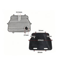 Quiet Type Compressor Cylinder Head Metal Body Air Compressor Side Cover for Machine Repair