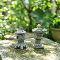 Miniature Pagoda Lantern Weathered Pagoda Lanterns Mini for Bonsai Enthusiasts