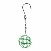 Decorative Hanging Wire Cage Metal Wire Cage Holder Rustic Birdcage Holder with Chain Versatile for Entryway