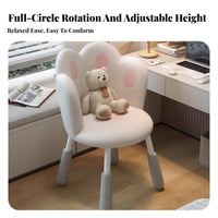 Armless Rolling Chair Minimalist and fashion Household Seating Easy to Clean for Women