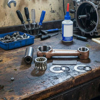 2-Stroke Outboard Rod Assembly Easy Installation Outboard Engine Connecting Rod Kit 689-11650 6K4-11650 for Boat Owners
