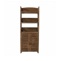 Rustic design Narrow Wicker Drawer Tower Multi-Functional Chest of Drawers Space-Saving Storage Cabinet Woven Baskets for Apartment Dwellers, Homeowners, Students, Bedroom, Living Room, Entryway, Bathroom