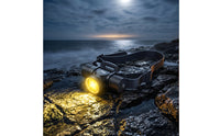 IPX8 Waterproof Diving Headlamp Hands-Hands-off Underwater Headlamp Adjustable Diving Headlight Compact for Divers, Night Fishers
