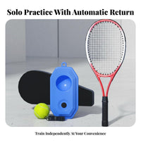 Stable Anti-Slip Base Tennis Practice Device with Ball on String Tangle-Untangled Cord Tennis Self-Practice Device Lightweight And