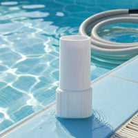 Flared Opening Pool Vacuum Hose Head Polished Molded Threaded Pool Hose Connector Airtight Seal Resistant