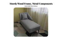 Modern Minimalist design Houndstooth Pattern Chaise Light Luxury Design Daybed Space-Saving Lounge Chair Ergonomic contour for Apartment Dwellers, Homeowners, Book Lovers, Living Room, Small Apartments, perusing corner, Home Office