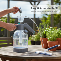 3L Pressure Sprayer with Measuring Cup for Watering, Cleaning, and Glass Washing