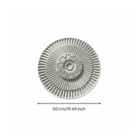 French Design Ceiling Medallion Decorative Pattern Round Ceiling Medallion Interior Decor Paintable Easy Install