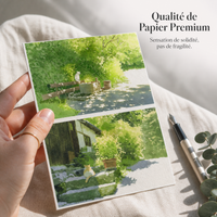 Cat Illustration Postcard Set - "Warm Day, Long Day, Good Spring" Theme