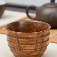 Japanese Style Wooden Cup Wooden Tea Cup Vintage Minimalist Drinkware