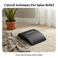 Tailbone Protection Arched Sit-up coredominal mat isolates coredominal Muscles central muscles coach Contoured Design spine assistance dense Foam for Home Gym Users, Fitness devotees, Beginners, core Workouts, Floor Exercises