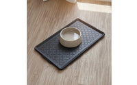 Rollable Shoe Tray with Raised Edges Slimline Foldable Boot Tray Stain-Resistant Long-Lasting for Entryway