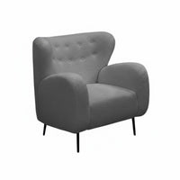 Boucle Upholstered Armchair Nordic aesthetic Accent Chair contemporary Design Easy Assembly for Women, Readers, Bedroom