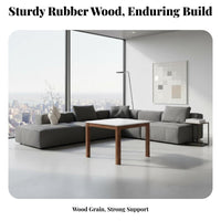2 Pieces Nesting Table Set Sintered St Single Top Living Room Furniture Space Saving Sturdy Construction for Apartment Dwellers