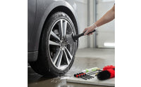 12 Pieces Microfiber Car Detailing Brush Set Professional Automotive Cleaning Brush Kit Long Handle Car Wash Kit with Glove Water Absorption