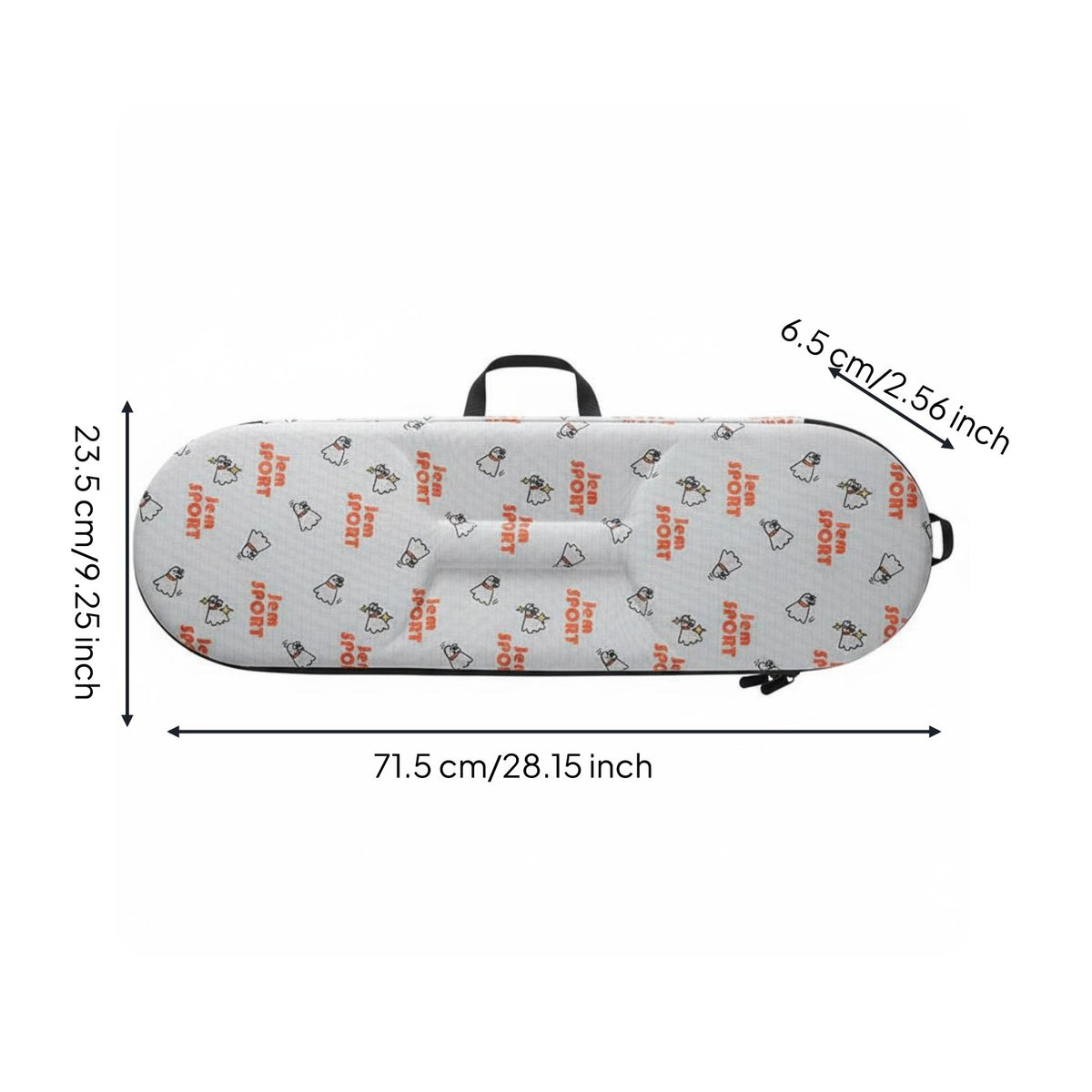 EVA Badminton Bag Pressure Resistant Badminton Racket Case Waterproof Sports Accessory for Travel