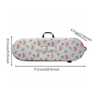 EVA Badminton Bag Pressure Resistant Badminton Racket Case Waterproof Sports Accessory for Travel