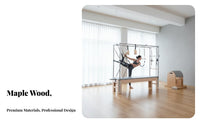 5 Pieces Maple Wood Pilates Studio Equipment Exceptional Materials Pilates 5 Piece Set Ergonomic and Comfortable for Home Gym Users, Wellness Center