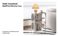 3-Tier S-Shaped Shelf Multi-Functional Side Table adaptable Use for Homeowners