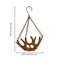 Hanging Basket with Chain Long-Lasting Hanging Planter Sturdy for Patio