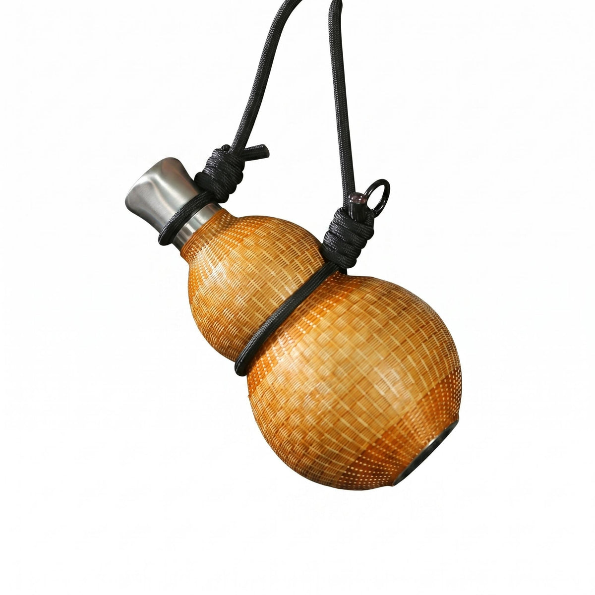 Gourd-Shaped Vacuum Bottle Double-Bulb Body Gourd Water Bottle Travel Friendly