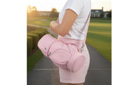 Mini Golf Ball Bag Lightweight Portable Golf Shoulder Bag Sports Accessory for Practice Range