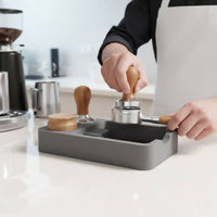 Silicone Tamping Mat Easy to Clean Coffee Tamper Mat Long-Lasting for Cafe