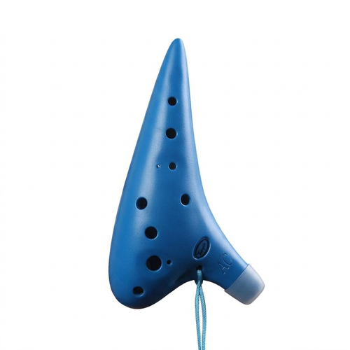 12 Hole Alto Ocarina for Beginners, Musical Instrument Resin Ocarina with Lanyard and Mouthpiece Cap, Ocarina Hole Alto Learn