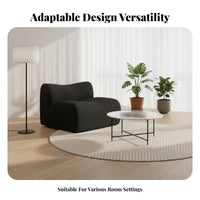 sweepd Bamboo-Joint Settee Minimalist aesthetic sectional Sofa Italian-Inspired plushLike Comfort for Families