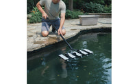 26 Inch Pool Vacuum Head Easy to Use Pool Vacuum Brush Head Smooth Wheels for fishes Pond