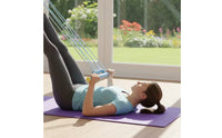 10-Tube Resistance Band Thickened Foot Pedal Resistance Band