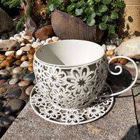 Coffee Mug Planter Hollowed Through Design Drinkware-Inspired Planter