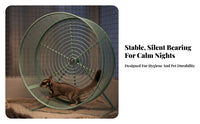 Space-Saving Metal Running Wheel