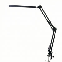 Space-Saving LED Desk Lamp with Clamp Folding Desk Lamp with Clamp Compact Reading Light Slim for Students
