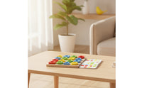 Child-Centered Geometric Matching Toy Sorting Wooden Shape Puzzle Hands-on Shape Sorter Cognitive for Preschoolers