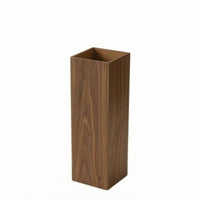 Wooden Umbrella Stand Wood Grain Household Storage Tall for Doorway, Shop