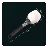 Scoop with Grip Handle Stainless Steel Ice Cream Scoop Sturdy for Kitchen
