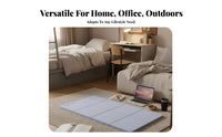 Shock Absorption Foldable Exercise Mat Odorless Folding Exercise Mat Tear-Resistant for Students, Dorm Room, Home Gym, Travel, Outdoor