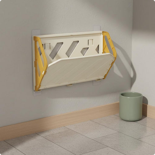 Foldable Wall Shoe Rack Compact Wall Mounted Shoe Holder Modern Design